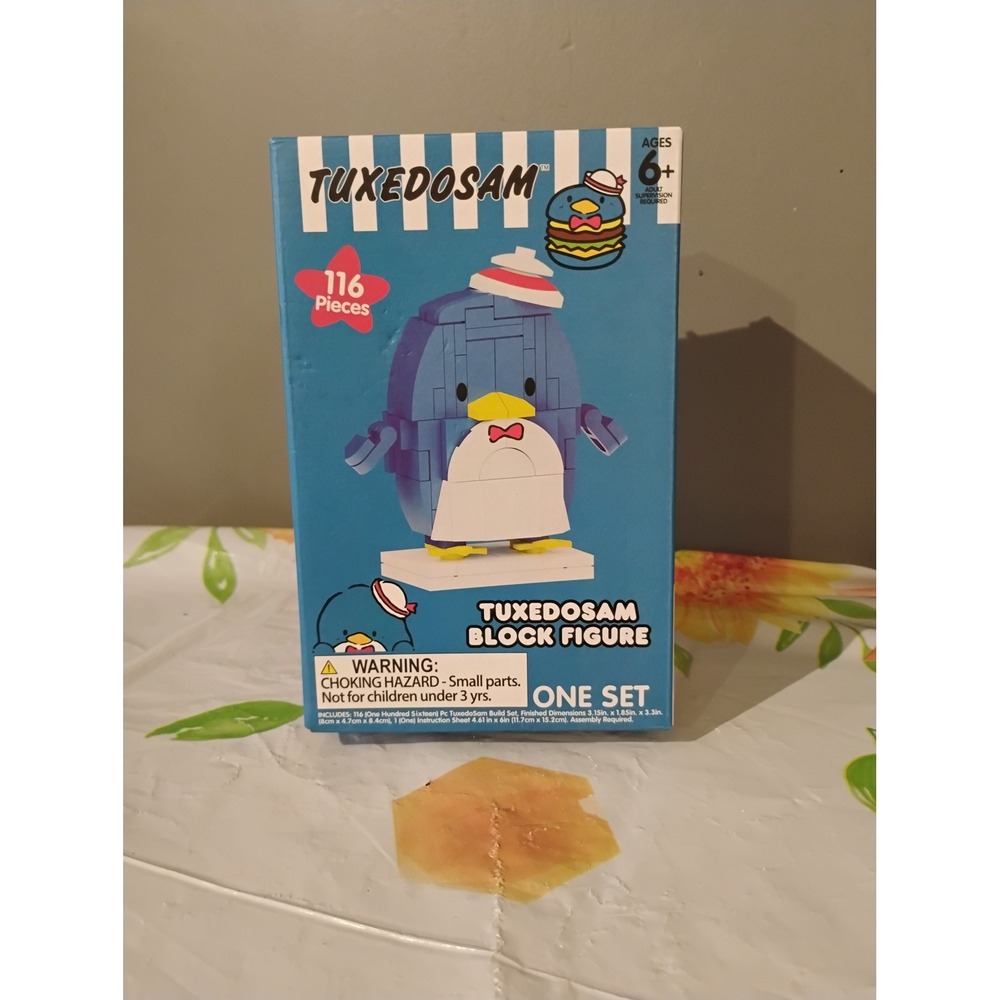Sanrio Tuxedosam Block Figure Building Set 116 Pieces Penguin Collectible